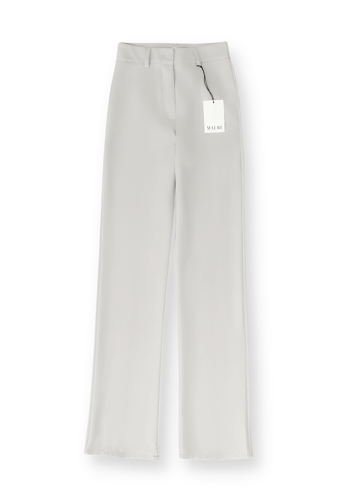 Straight leg pants classic creamy grey (tall)