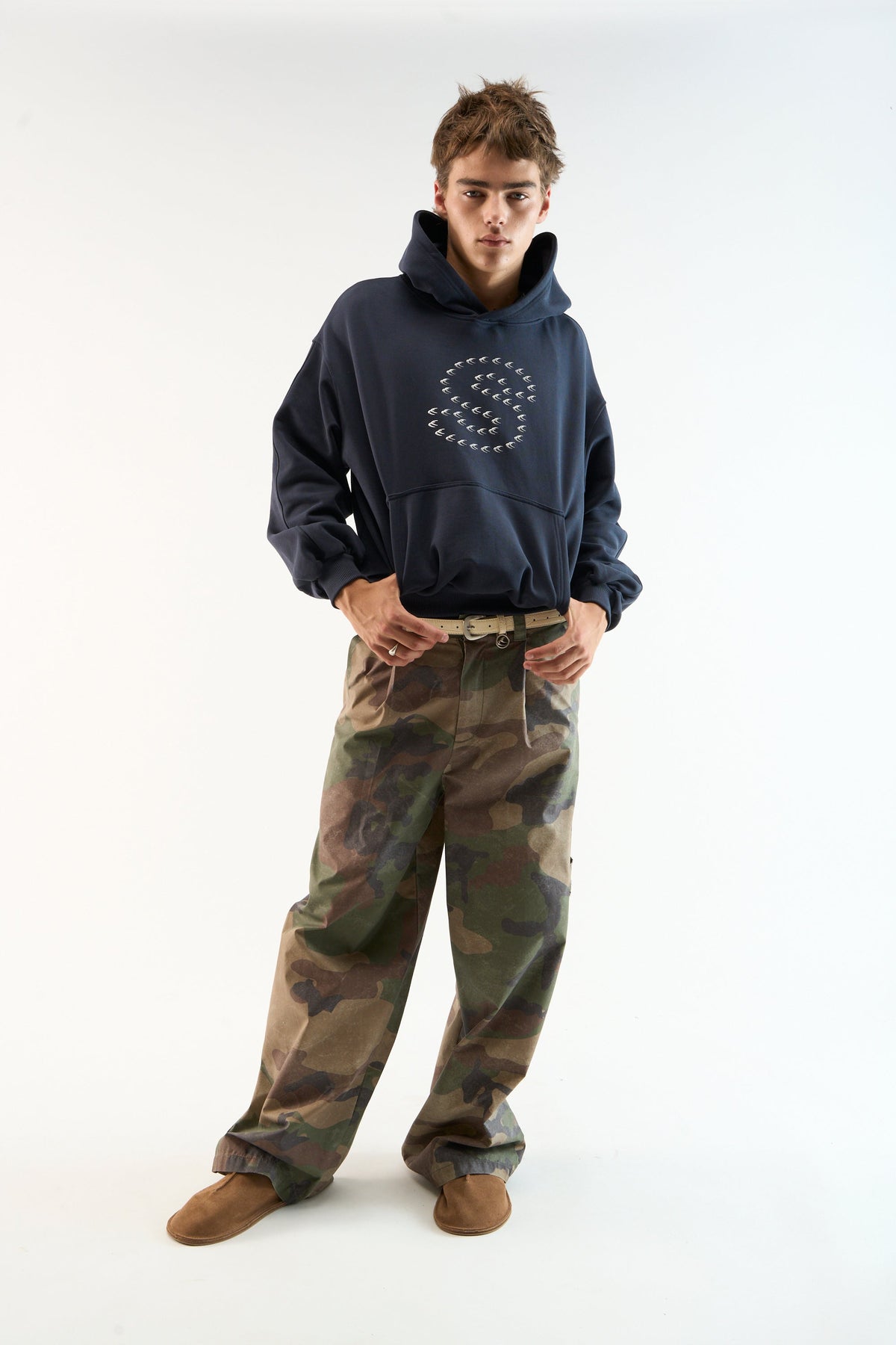 Bob Navy Hoodie