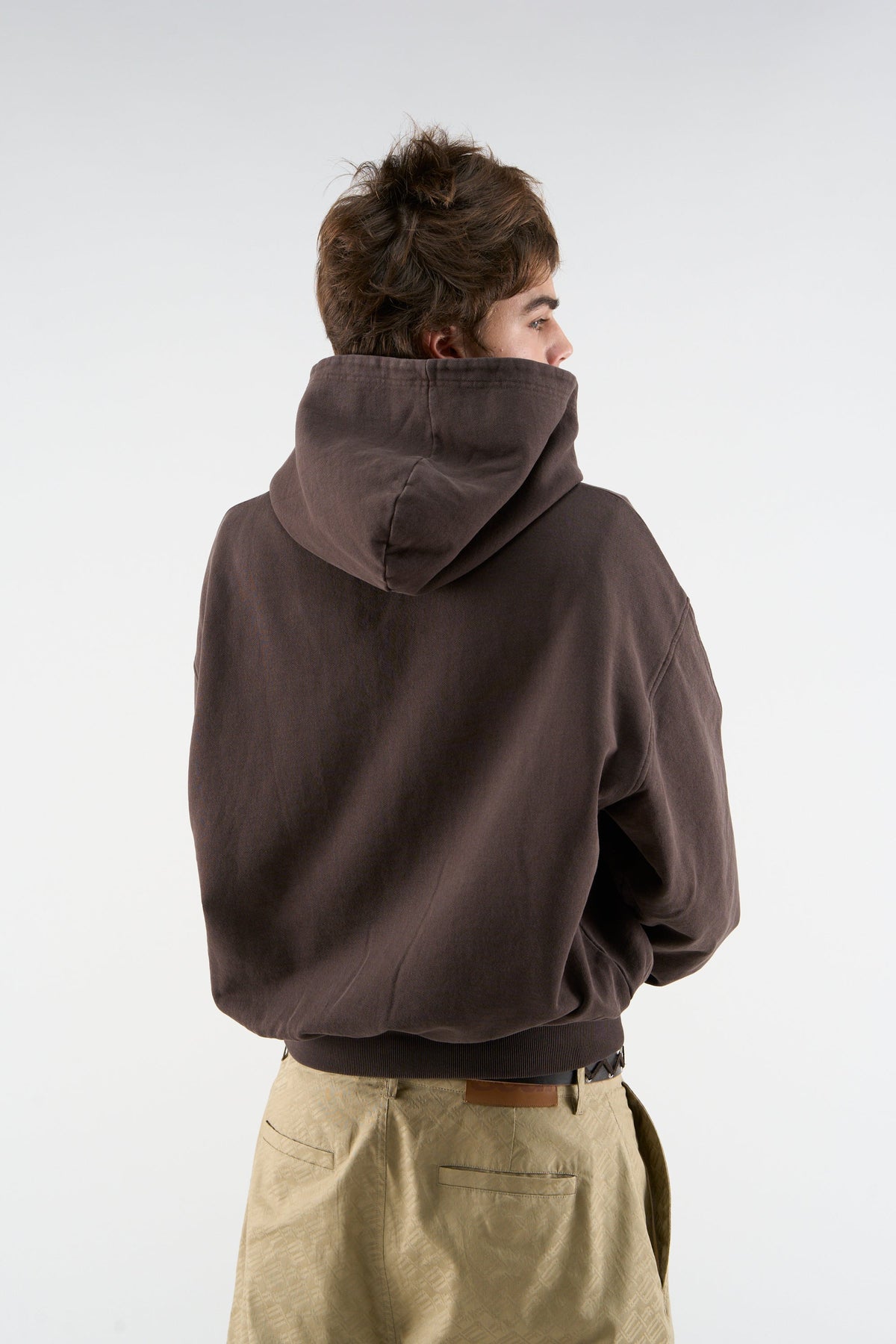 Pick Pocket Brown Zipper
