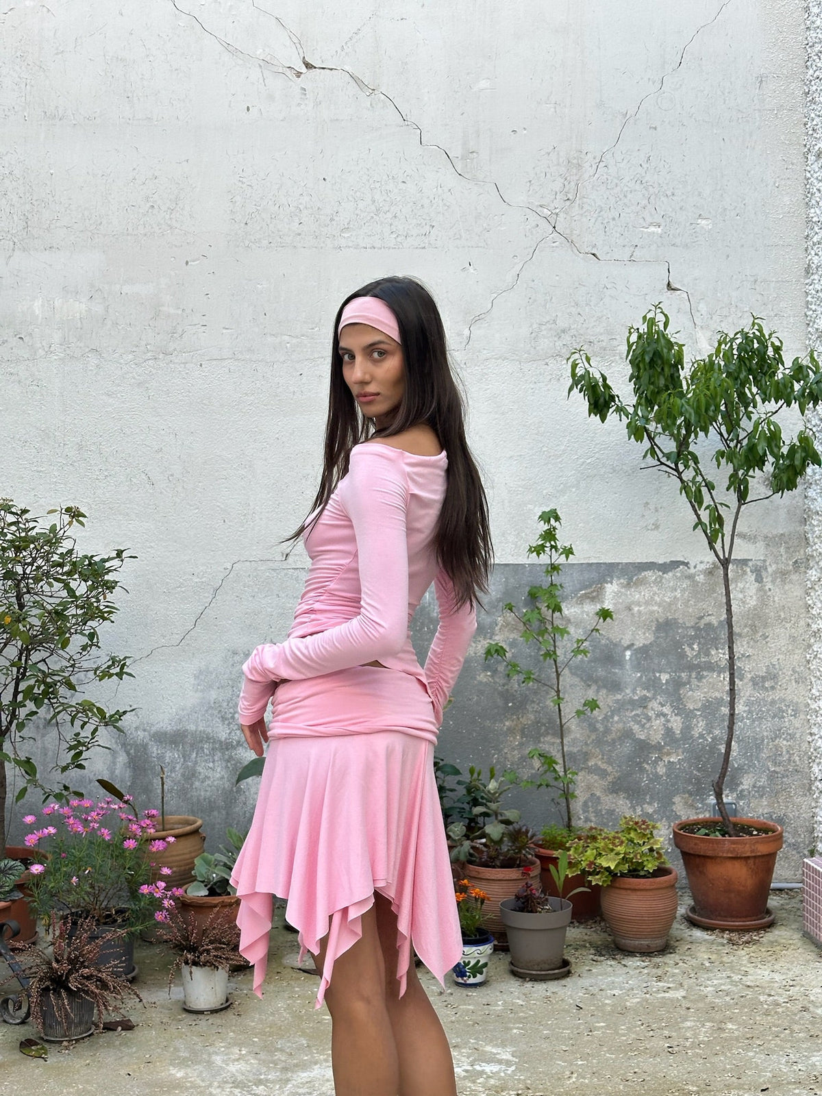 Claires Pink Skirt