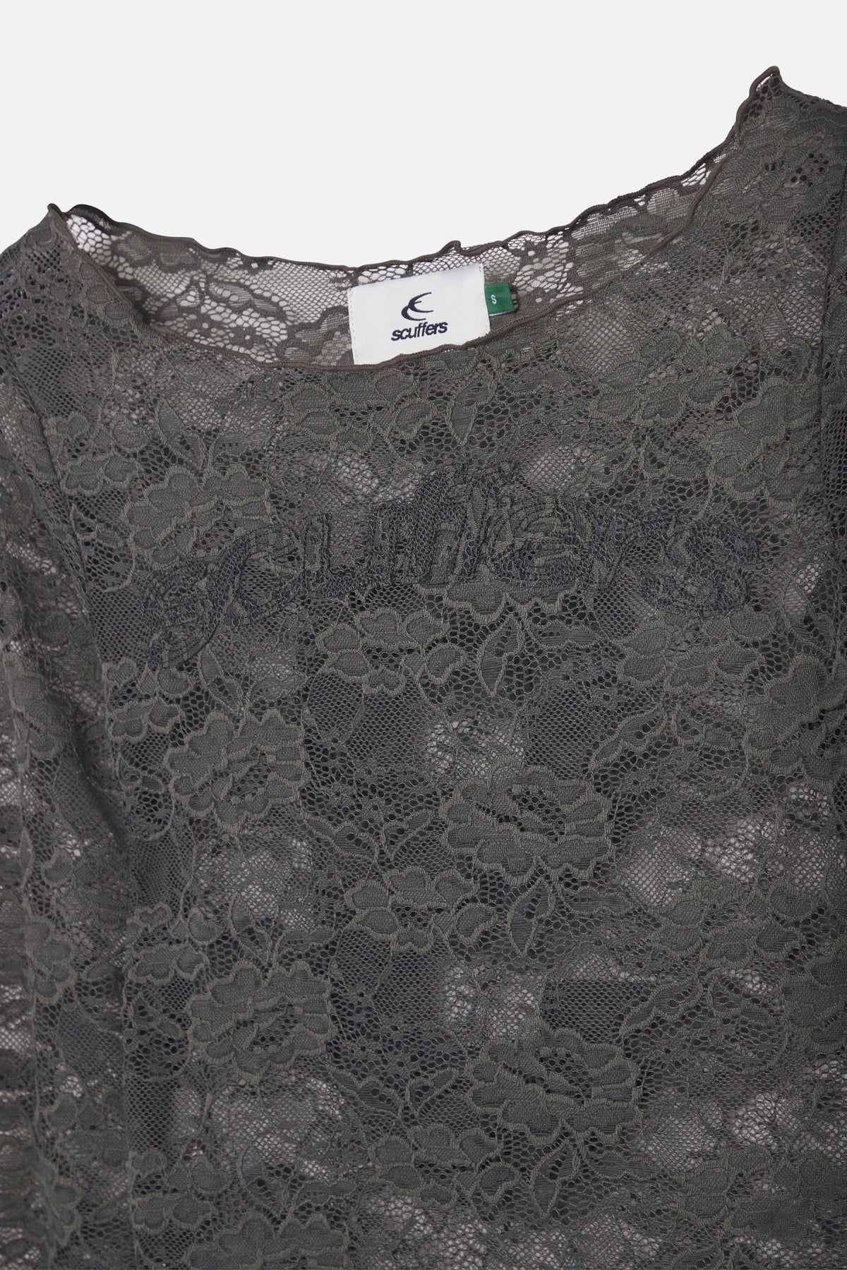 New Lace Dark Green Longsleeve