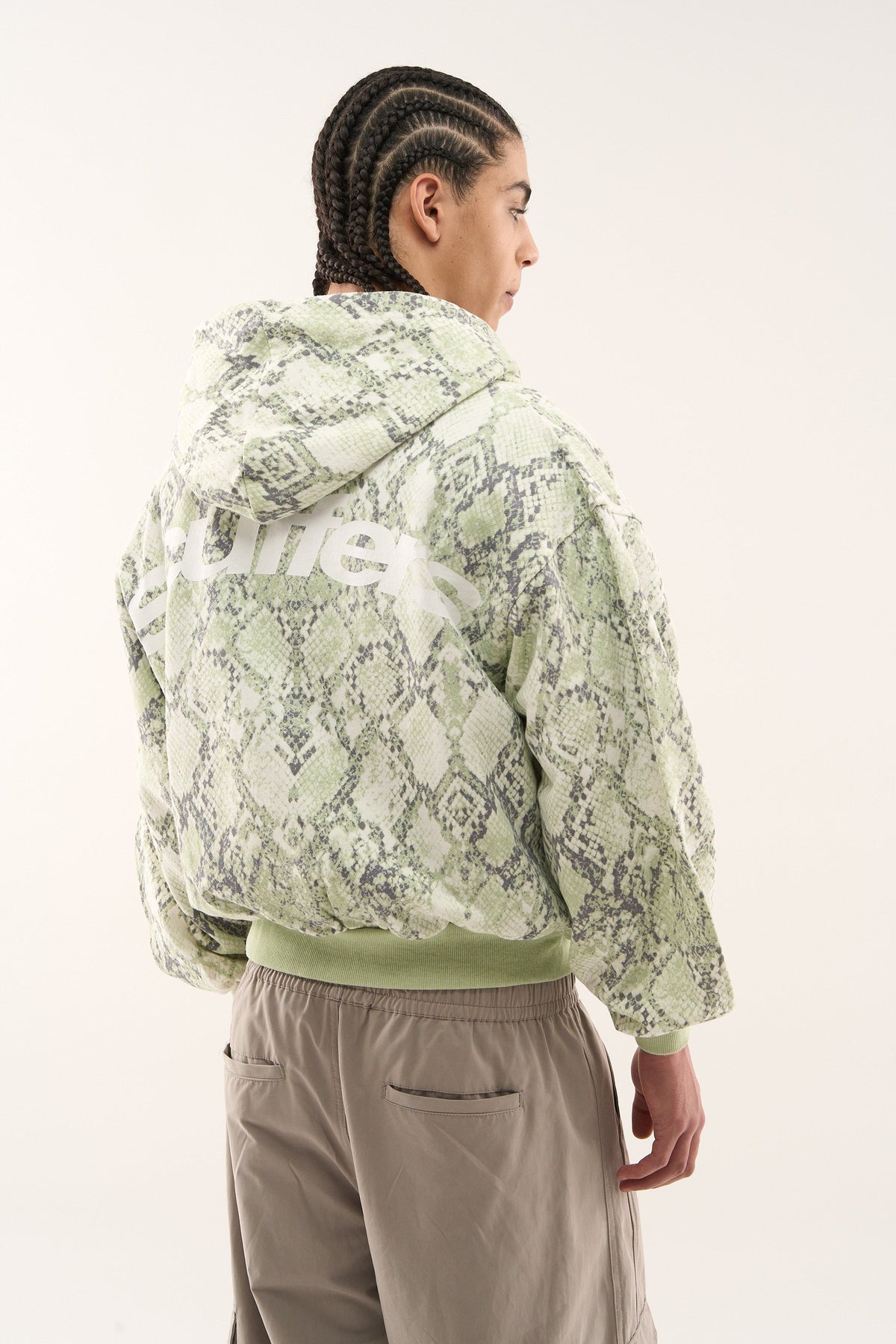 SCFF Green Snake Zipper