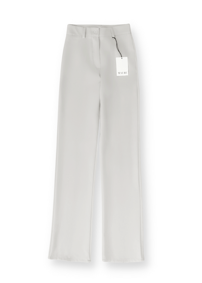 Straight leg pants classic creamy grey (tall)