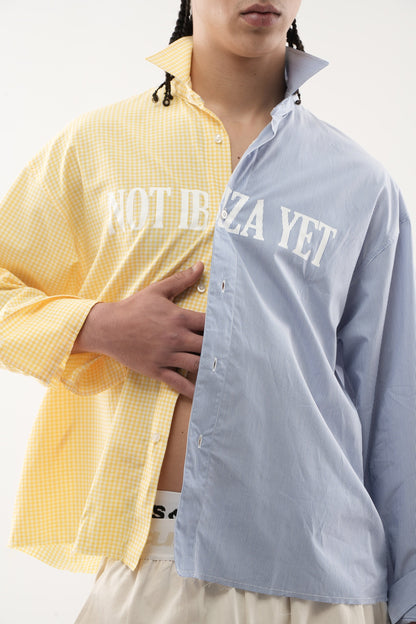 Not Ibiza Again Yellow Shirt