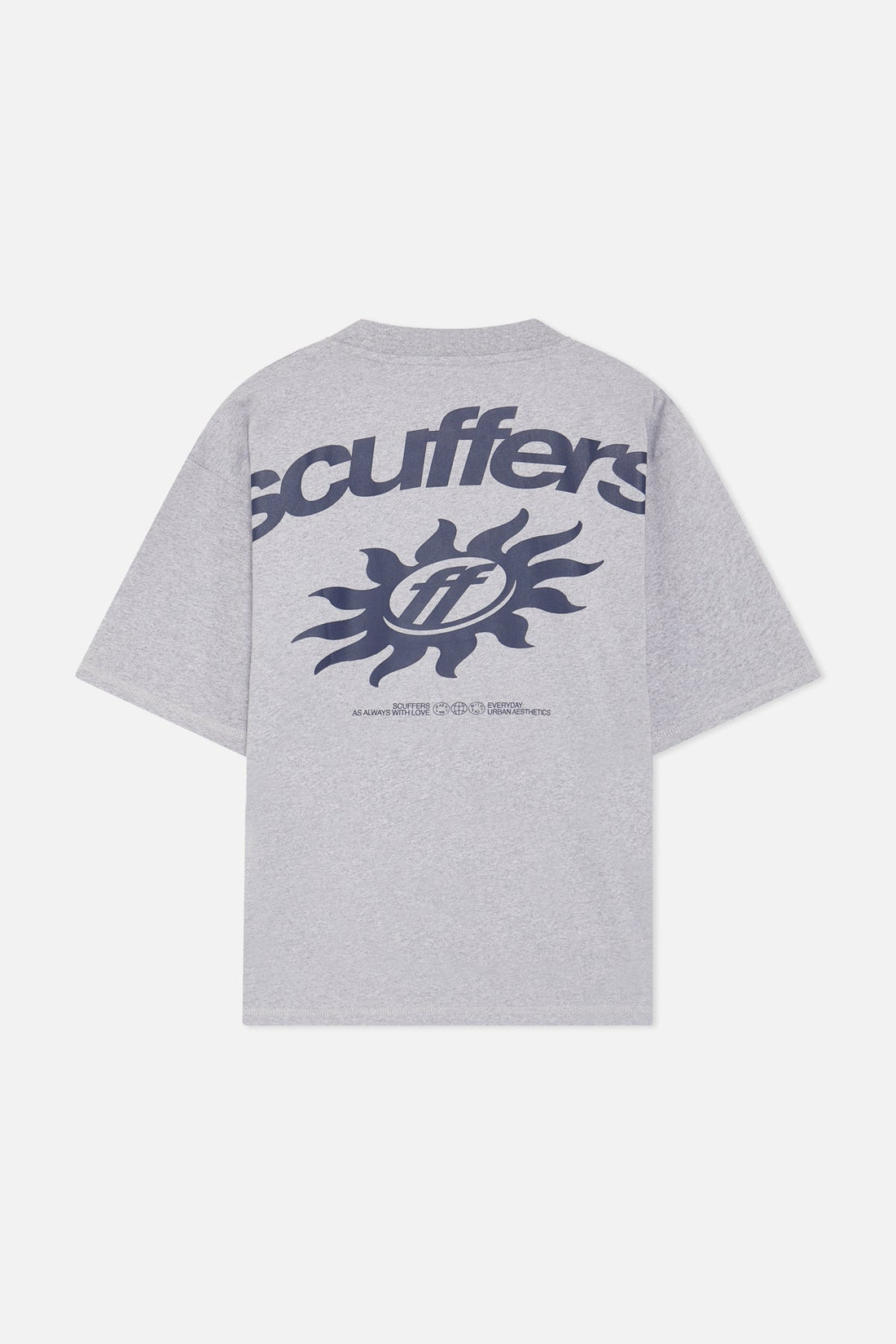 Costa Grey Melange T-Shirt