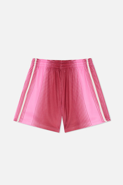 Frequency Red &amp; Pink Shorts