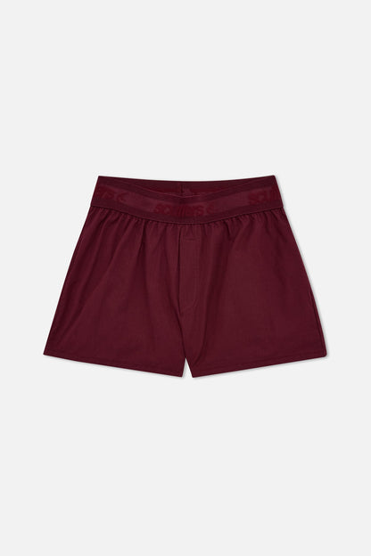 Burgundy &amp; Ecru Boxer Pack