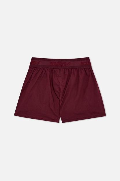 Burgundy &amp; Ecru Boxer Pack