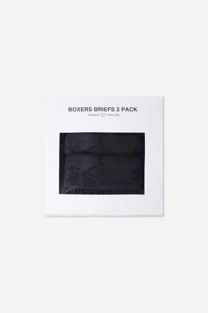 Total Black Boxer Pack