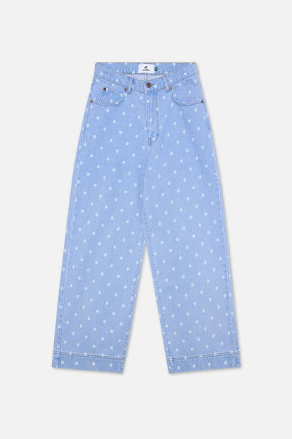Dots Light Blue Pants
