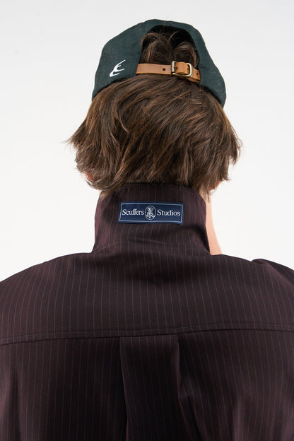 Monogram Black Cap