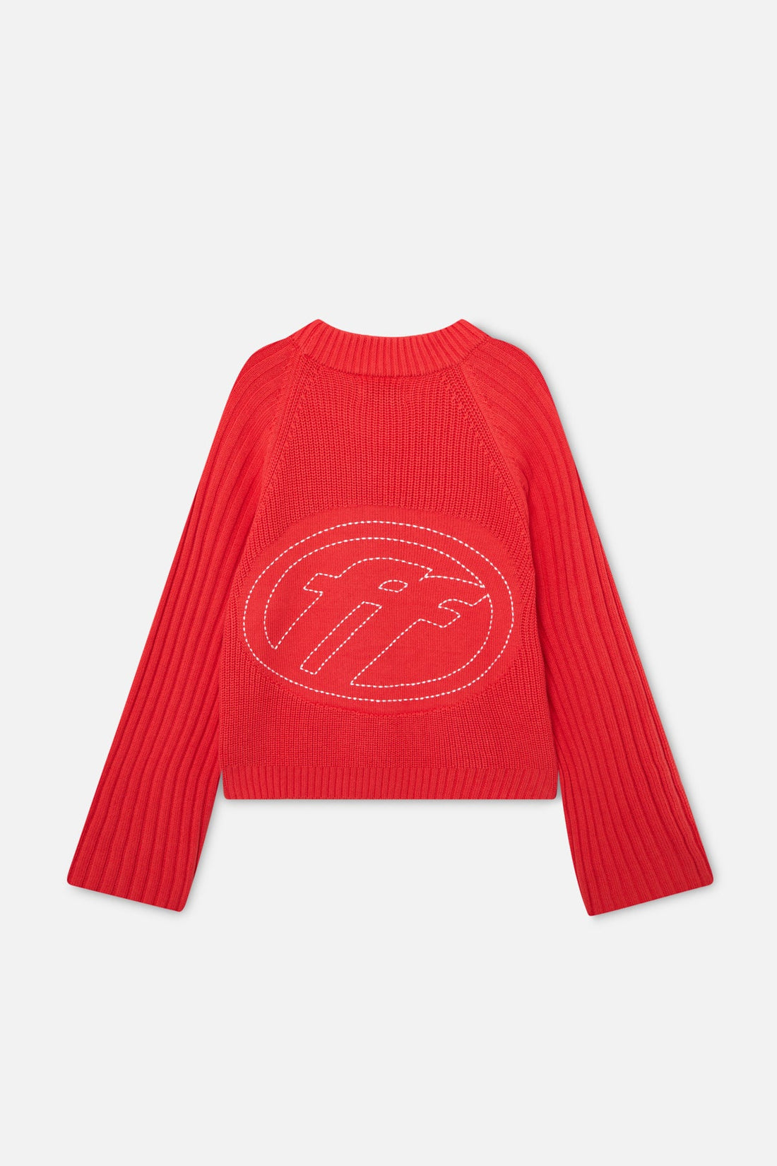 Berry Red Knit