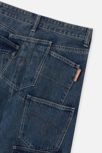7Pocket Blue Pants