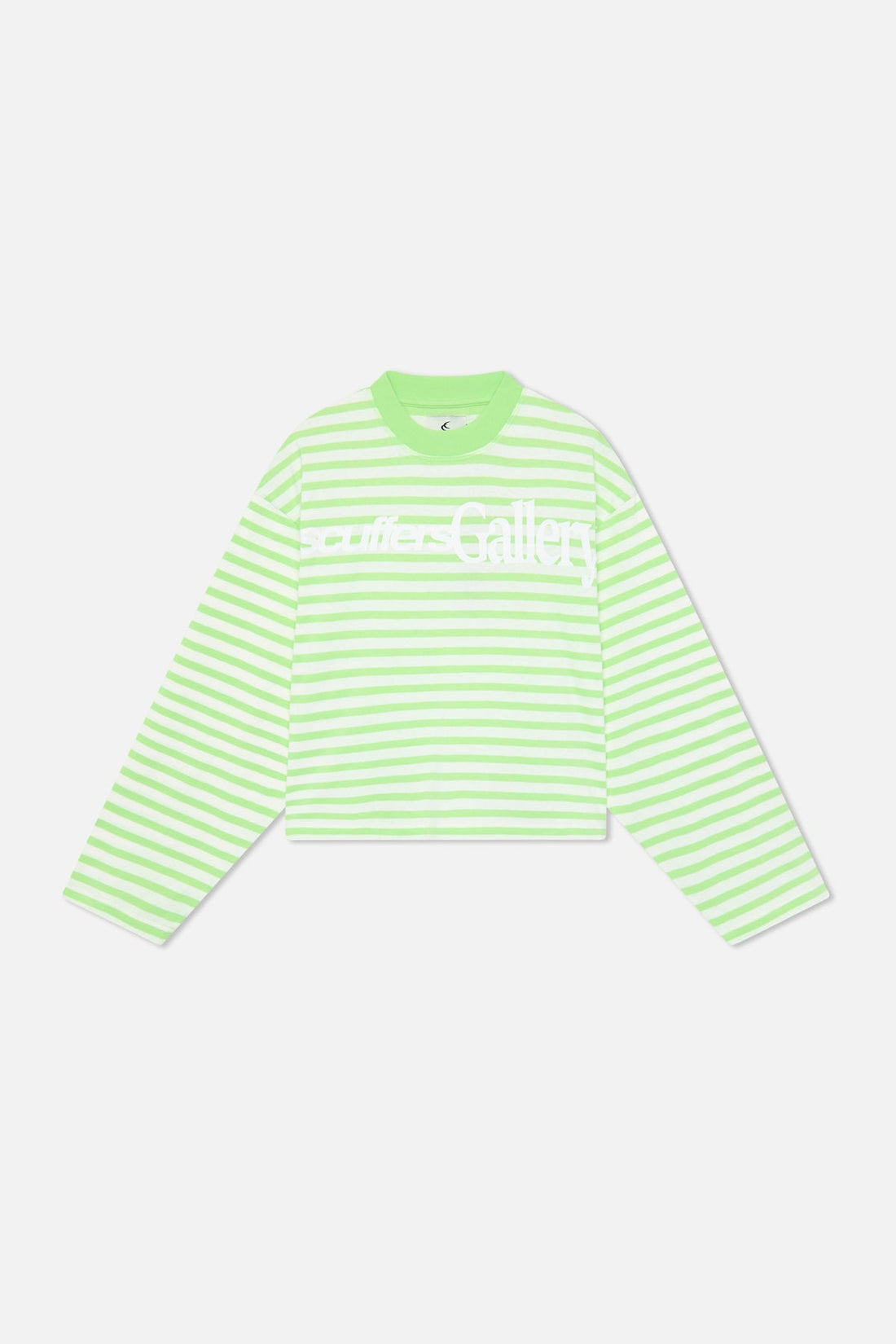 Curator Green &amp; White Longsleeve