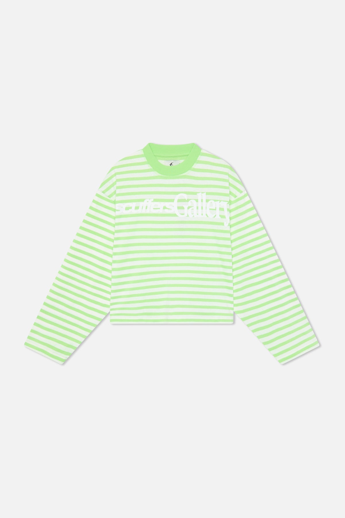 Curator Green &amp; White Longsleeve