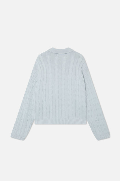 Trench Light Blue Polo