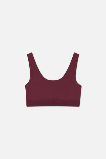 Underwear Burgundy Top