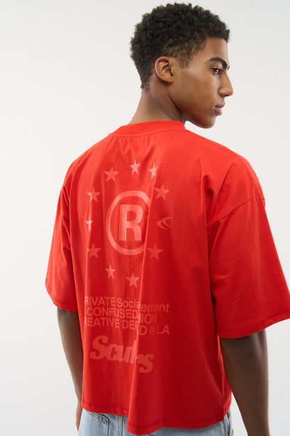 Confused Red T-Shirt