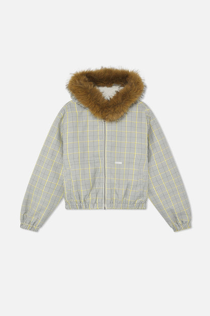 Checkered Work Jacket