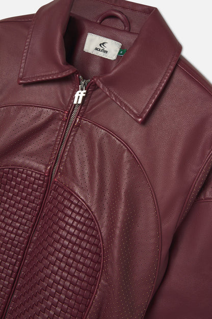 Country Burgundy Jacket