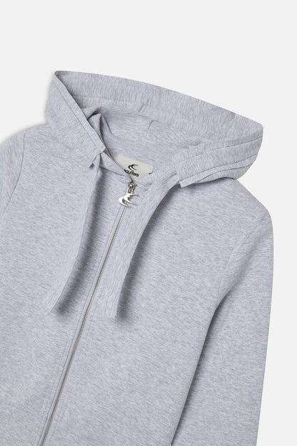 Cozy Grey Melange Jacket