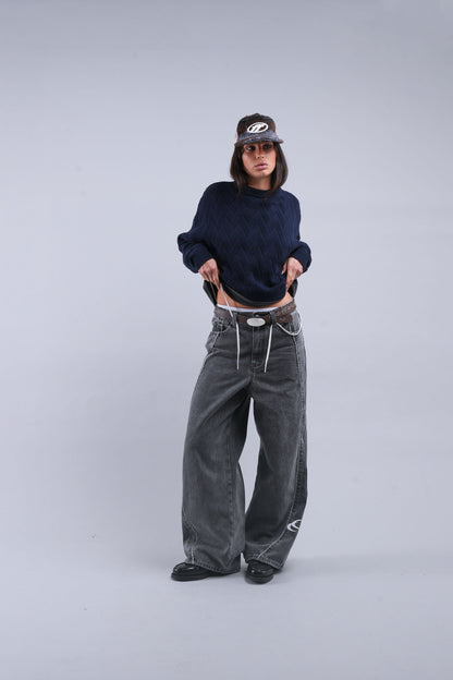 Club Navy Knit