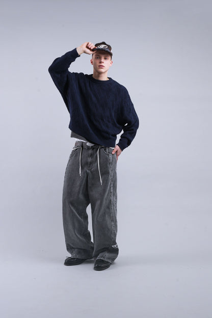 Club Navy Knit
