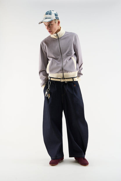 Snow Light Grey Zipper