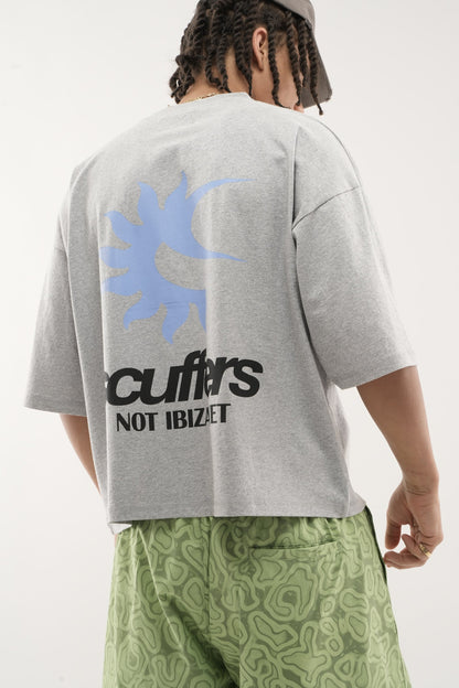 Not Ibiza Again Light Grey T-Shirt