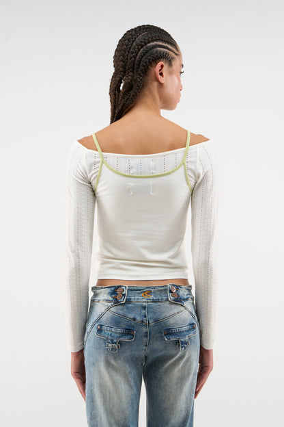 Kin White Longsleeve