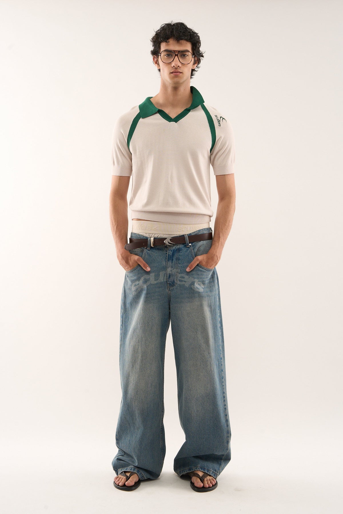 Line Ecru Polo