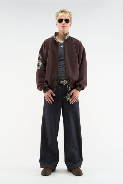 Tokiet Leopard Zipper