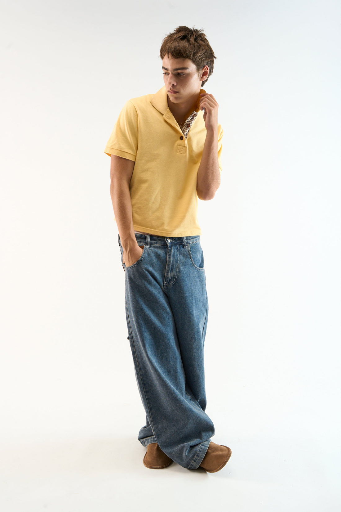 Leo Yellow Polo