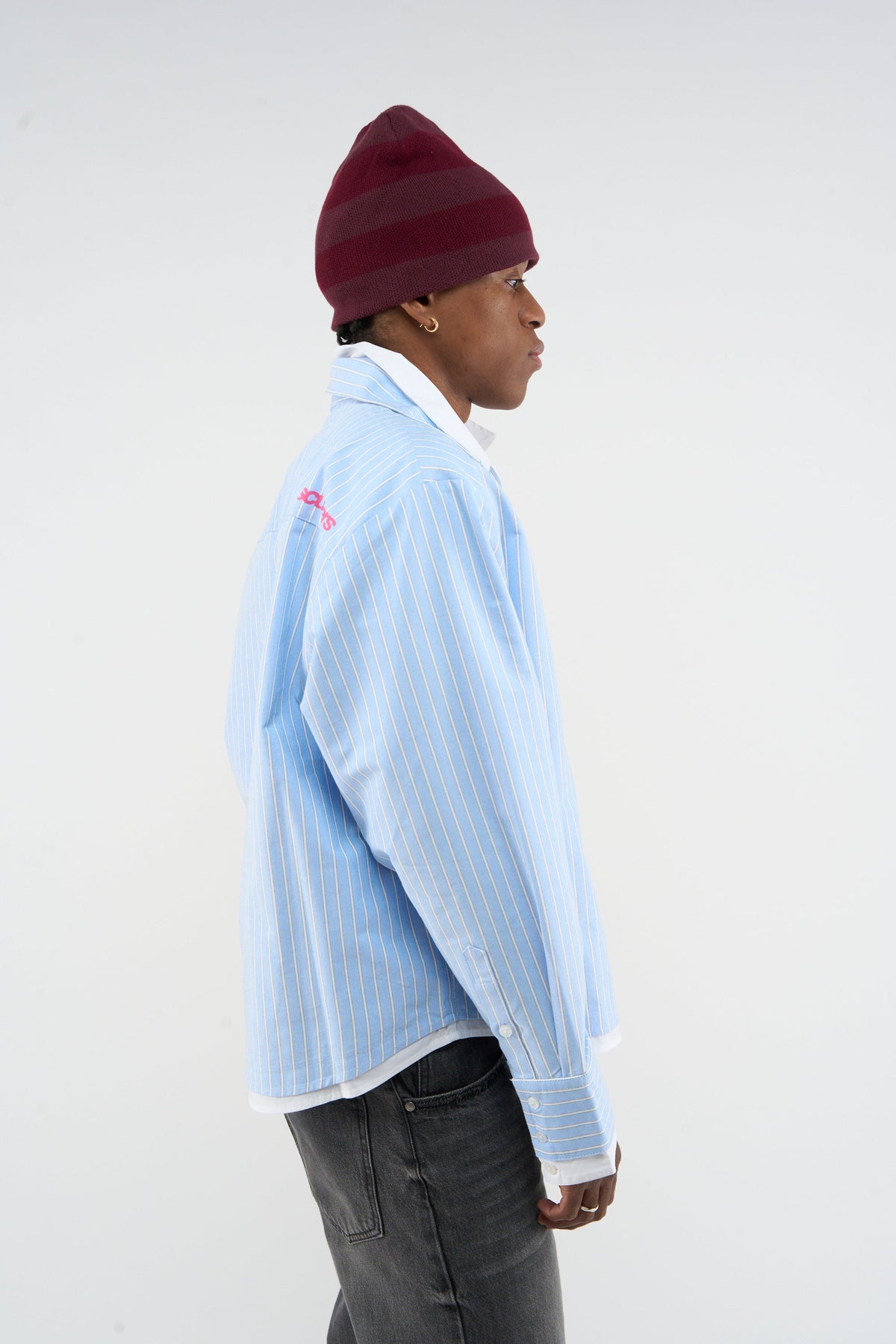 Korean Blue Shirt