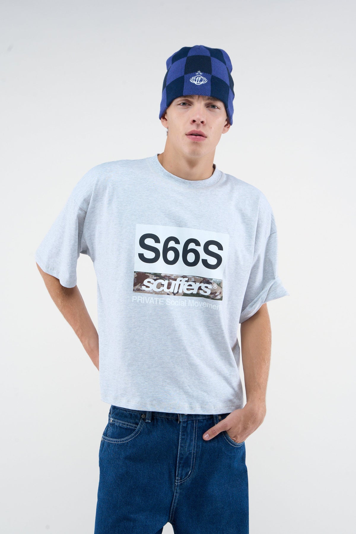 NYC Grey Melange T-Shirt