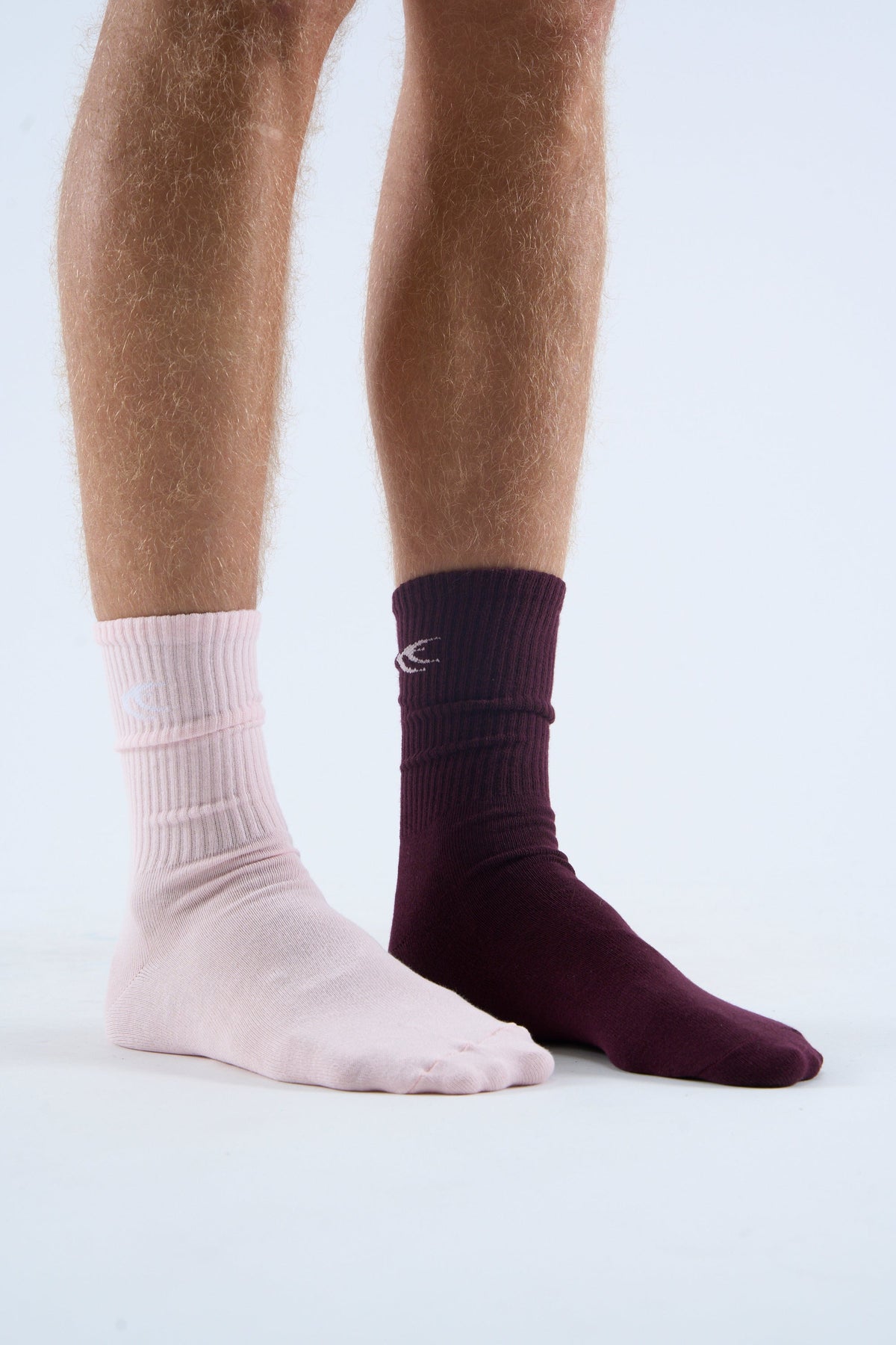 Iconic Pink &amp; Burgundy Socks