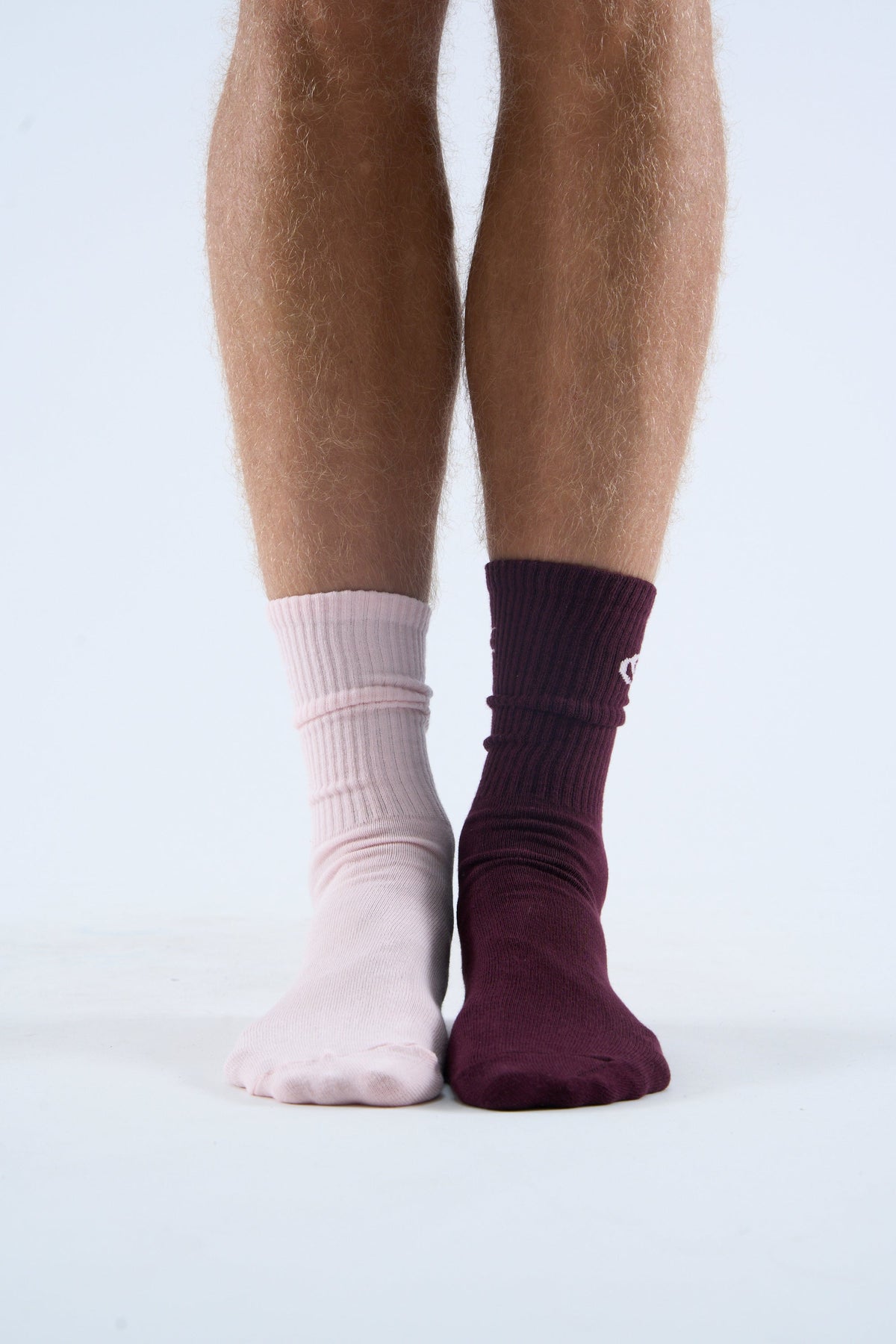 Iconic Pink &amp; Burgundy Socks