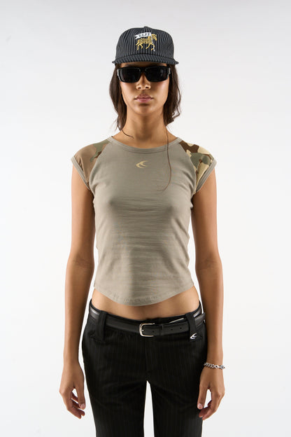 Nina Camo Top