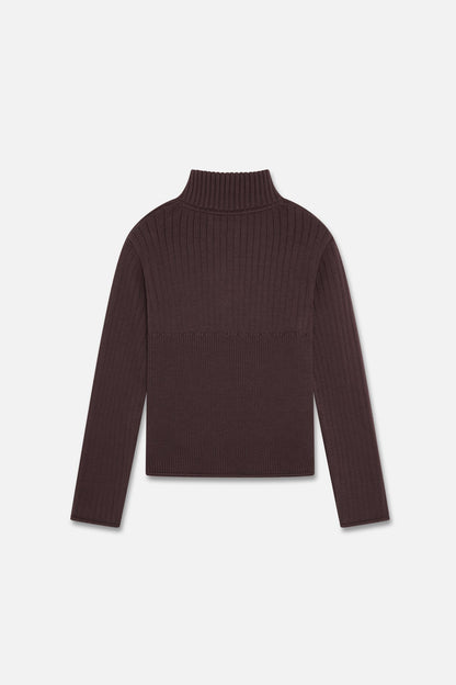 Date Burgundy Knit
