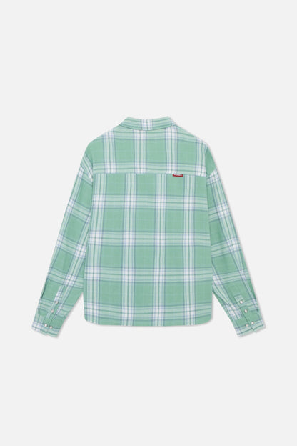 Green Checkered Shirt