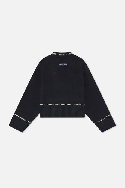 Handmade Blue Knit