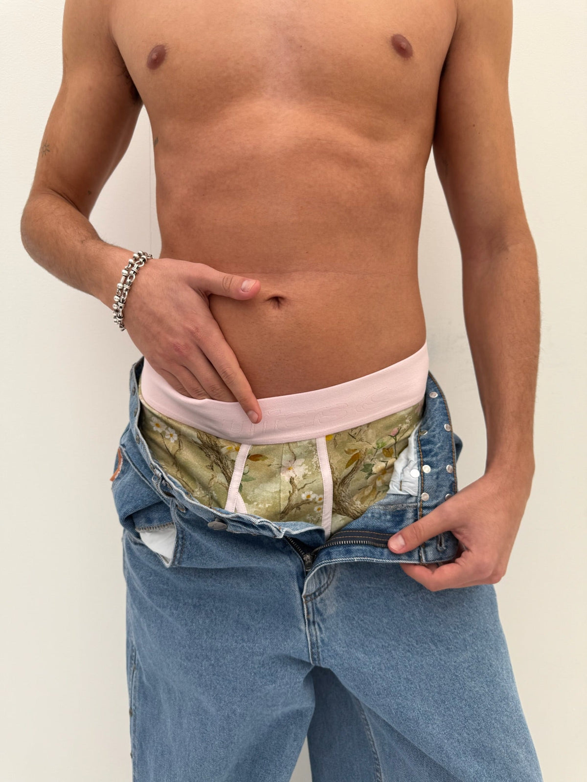 Real Flower &amp; Pink Boxers