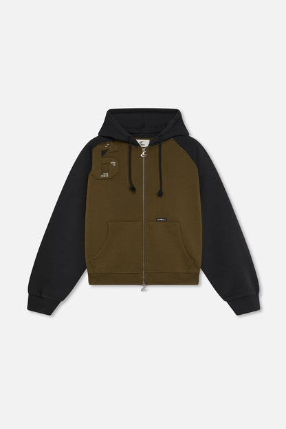 Inside Green Zipper