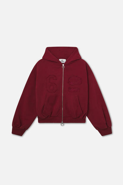 Jam Red Zipper