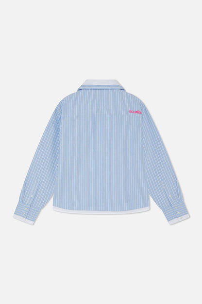 Korean Blue Shirt