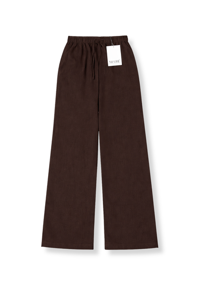 Linnen pants (tall) brown