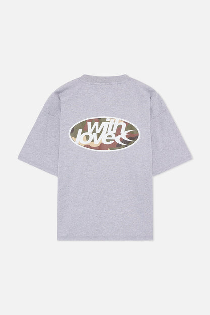 Loving Grey Melange T-Shirt