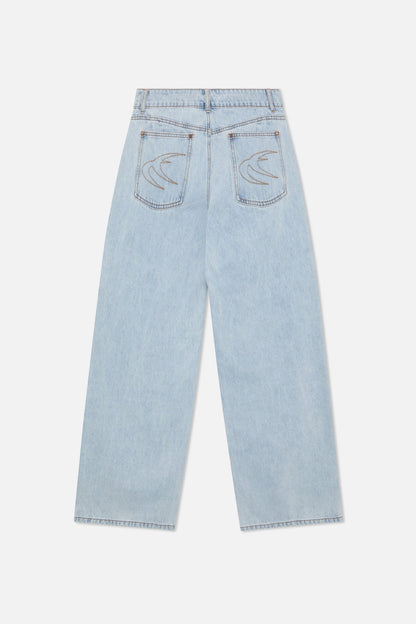 Marine Light Blue Pants