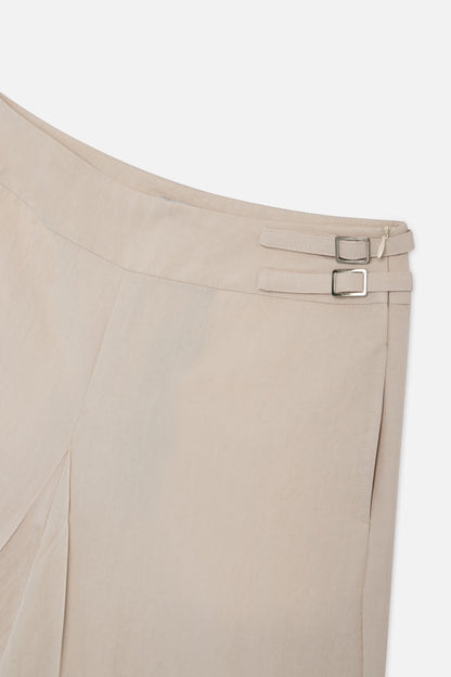 Panel Ecru Pants