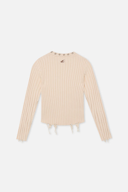 Paris Ecru Knit